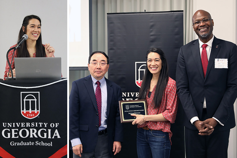 Bethany Bateman McDonald at the 2023 Graduate School Honors Luncheon