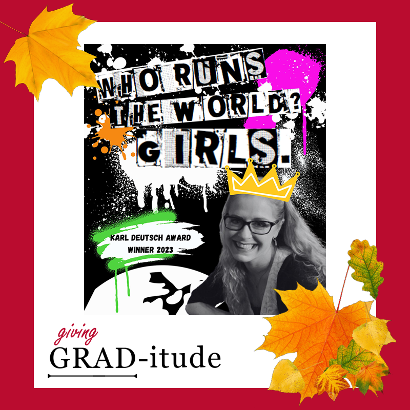 Giving GRAD-itude - Amanda Murdie