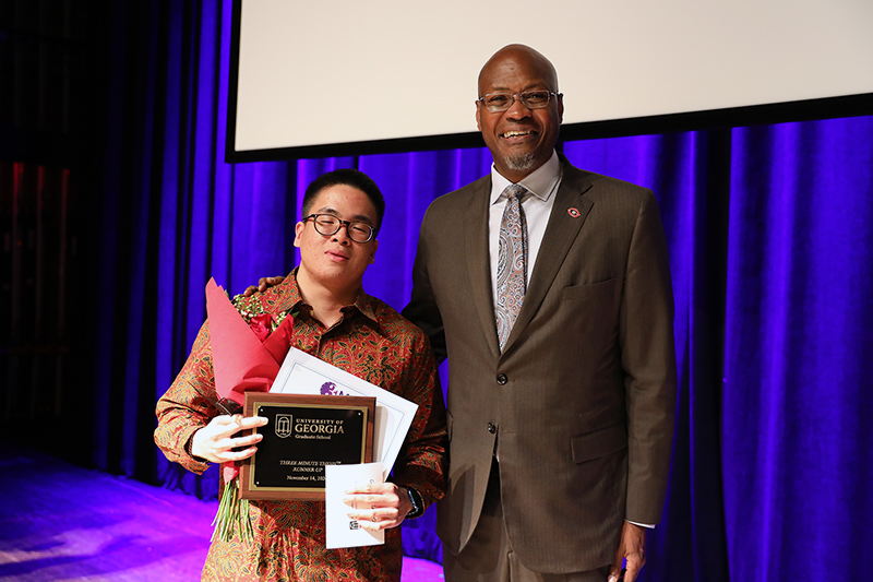 Runner Up Winner Anthony Suryamiharja and Ron Walcott